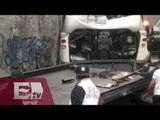 Accidente de autobús deja nueve heridos en la carretera México Toluca