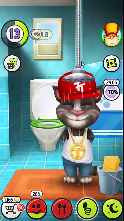 My Talking Tom Great Makeover My Talking Tom Gameplay for Children HD , Cartoons game animated movies 2018