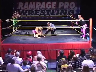 Drew Adler & Slim J vs. Anthony Andrews & Michael Stevens Rampage Pro Wrestling 05/27/12