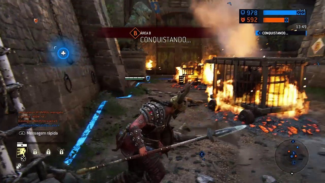 Sanduichando a ovelha no For Honor