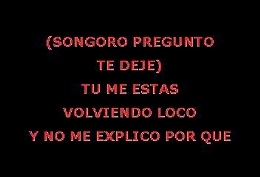 Hector Lavoe - Songoro Cosongo (Karaoke)
