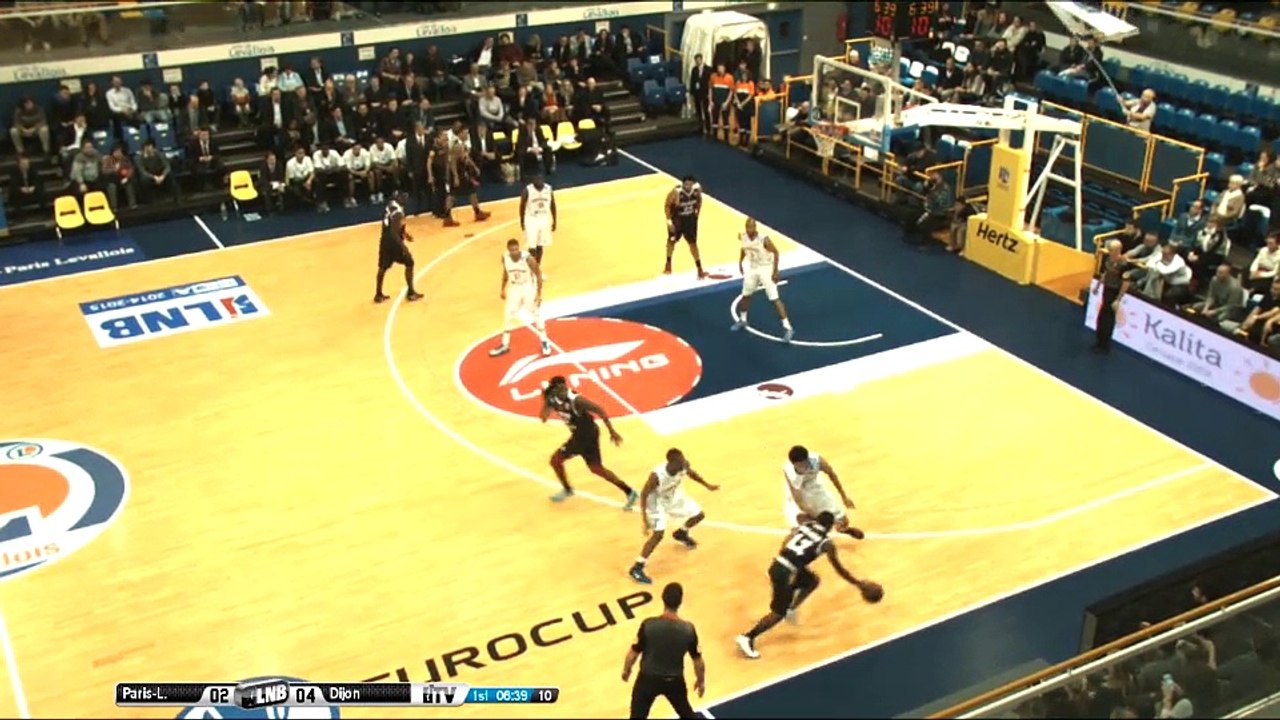 Pro A 18e journée ParisLevallois vs Dijon Vidéo Dailymotion
