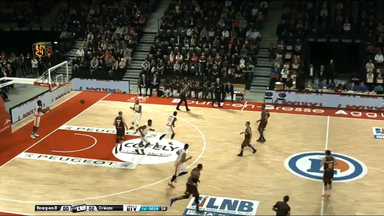 Pro A - 18e journée : Bourg-en-Bresse vs Orléans