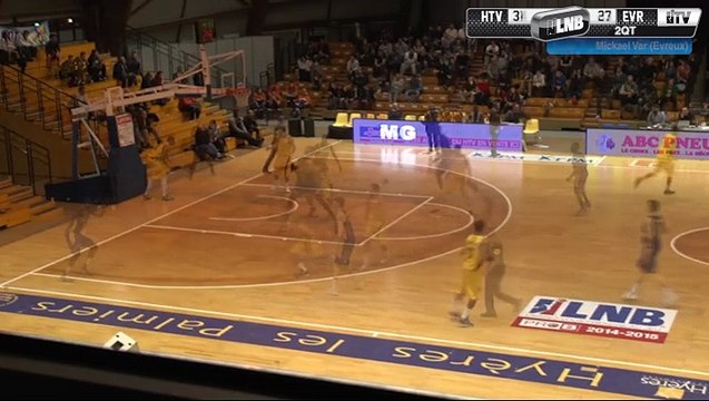 Pro B - 16e journée : Hyères-Toulon vs Evreux