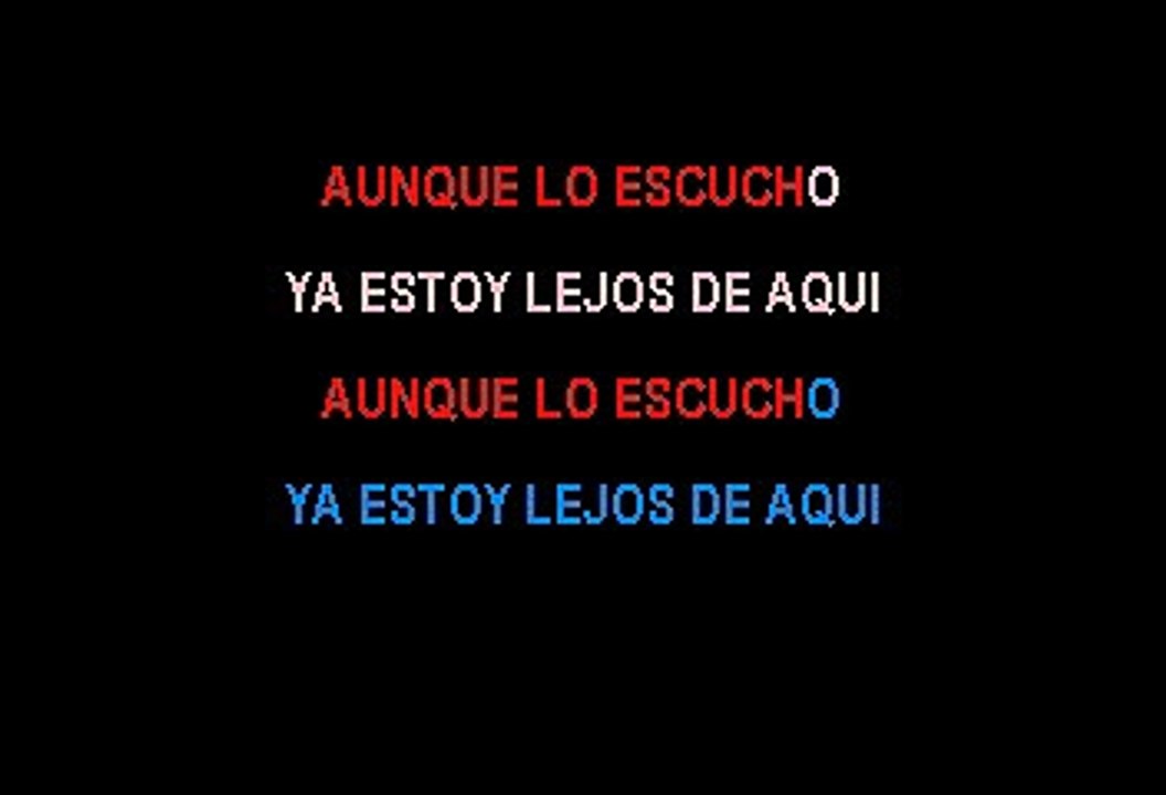 RBD - Rebelde (Karaoke)
