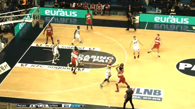 Pro A - 25e journée : Pau-Lacq-Orthez vs Le Havre