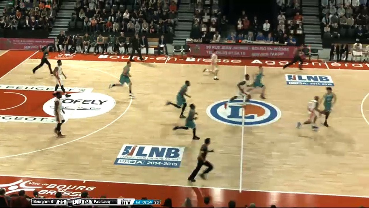 Pro A - 26e journée : Bourg-en-Bresse vs Pau-La...