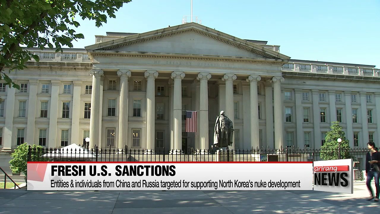 U.S. targets Chinese & Russian entities, individuals in new North Korea-related sanctions