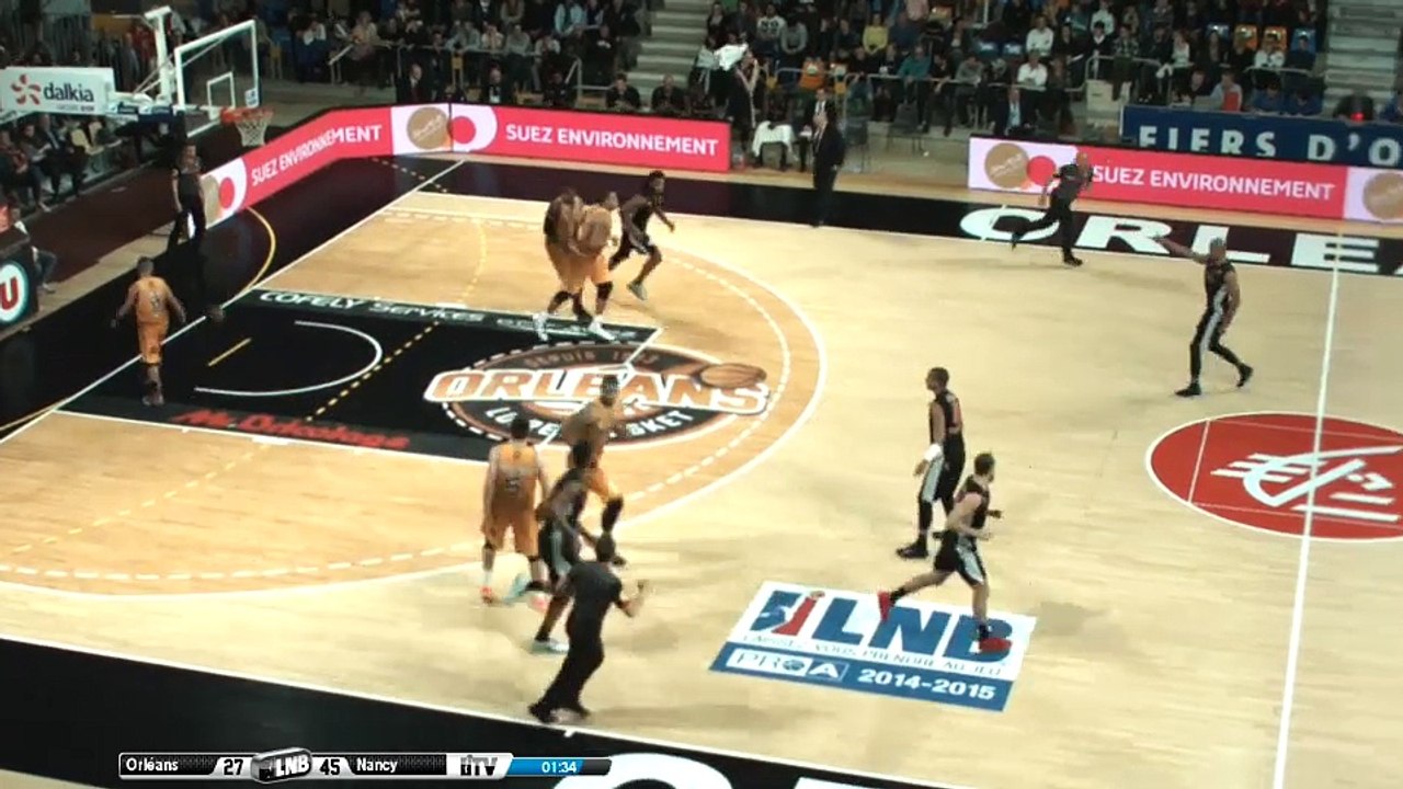Pro A - 27e journée : Orléans vs Nancy