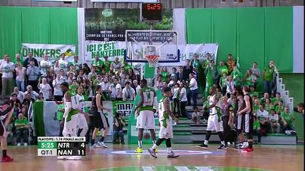 Moments forts 2014-15 : Playoffs Quart de finale Aller - Nanterre - Nancy