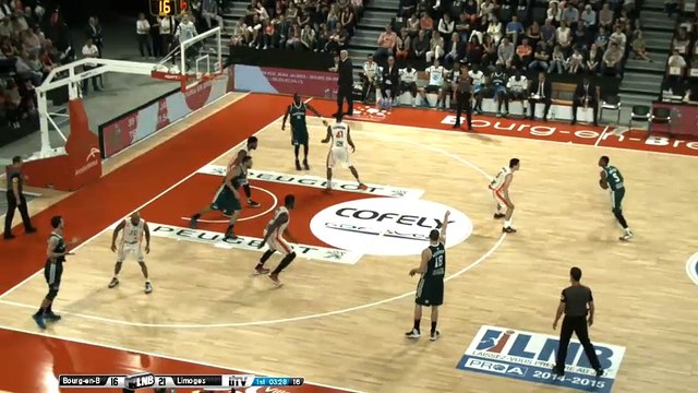 Pro A - 32e journée : Bourg-en-Bresse vs Limoges