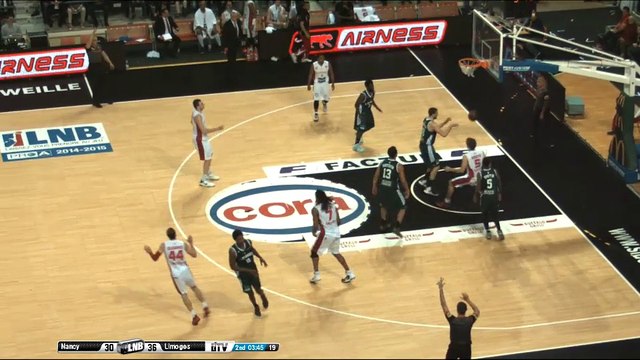 Pro A - 34e journée : Nancy vs Limoges
