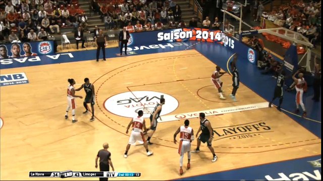 Playoffs Pro A - Quart de finale Match 2 : Le Havre vs Limoges