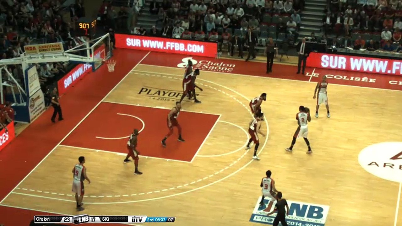 Playoffs Pro A - Quart de finale Match 2 : Chalon-sur-Saône vs Strasbourg