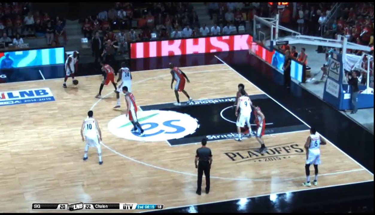 Playoffs Pro A - Quart de finale Match 3 : Strasbourg vs Chalon-sur-Saône