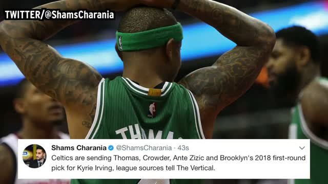 Celtics, Cavs Agree On Deal To Swap Isaiah Thomas, Kyrie Irving