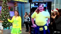 Girl lost 65 pounds in just 11 months