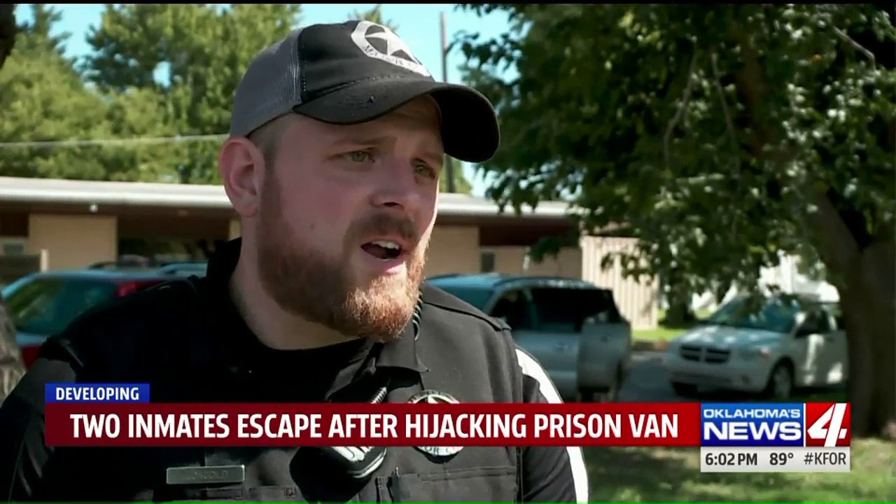 Two Oklahoma Inmates Escape After Allegedly Overtaking Transport Van Using Pencil as Weapon