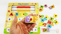 Alfabetos y animaciones bebé Niños para juego Juegos Niños Aprender letras O Oro rompecabezas Abc |