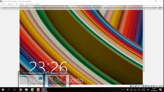 Instalacion de Ubuntu 16.03 junto a Windows 8 en Maquina Virtual