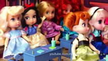 Juguetes de princesas - La reina malvada se roba los Palace Pets en la van de Barbie