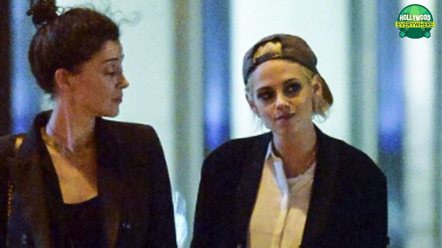 Kristen Stewart KISSES Cara Delevingnes Ex Girlfriend St Vincent On A Romantic Date