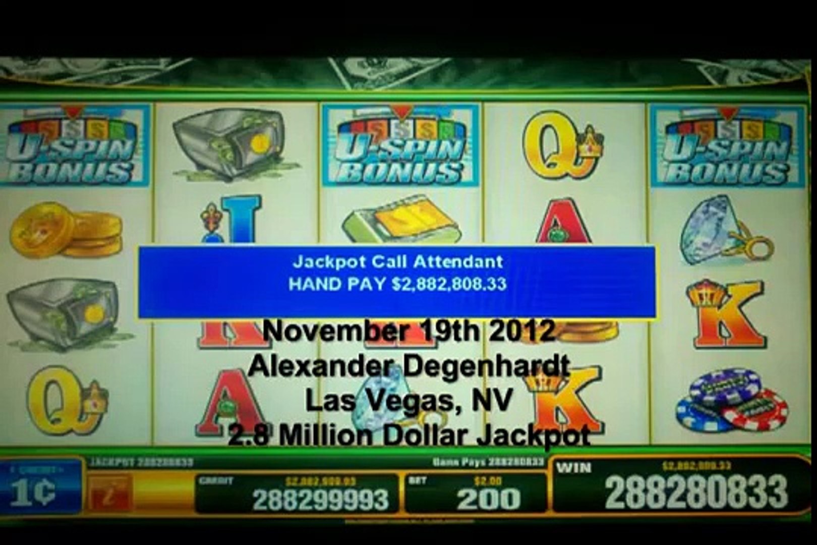 Las vegas slot machine jackpot