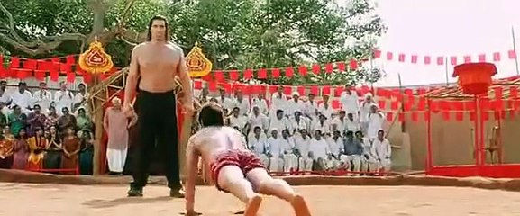 Khali vs Rajpal yadav   Kushti Movie