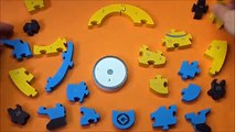 Alfabeto Niños Aprender aprendizaje esbirro rompecabezas juguete robo con de madera |