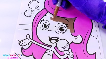 Nick Jr. Bubble Guppies Molly Coloring Page! Fun Coloring Activity for Kids Toddlers Child