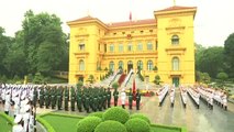 Başbakan Yıldırım, Resmi Törenle Karşılandı