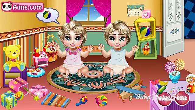 Princess Elsa Twins Care - Newborn Baby Games For Girls / Game Video For Kids