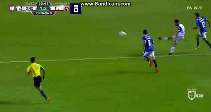 Gustavo Bou Goal ~ Queretaro vs Club Tijuana 1-3