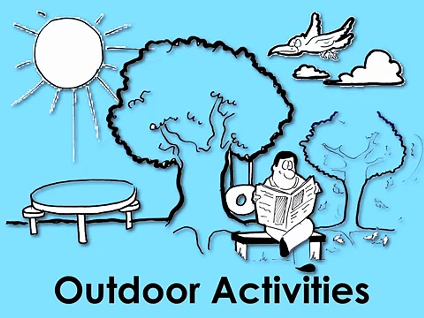 Lets. | Outdoor Activities | English Speaking Price | ESL | EFL