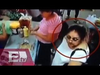 Profesora de “mano larga”: Roba monedero en tienda en Morelos/ Vianey Esquinca