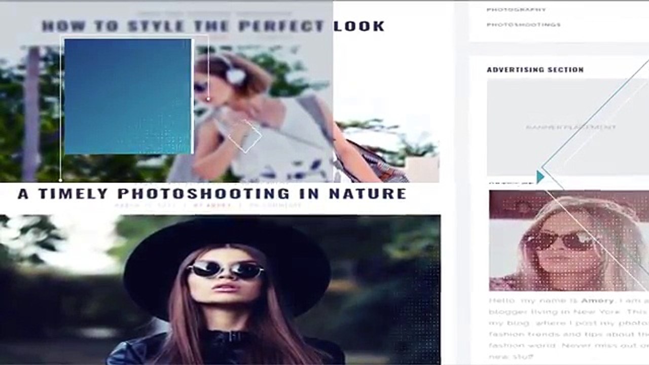 Amory - A Responsive WordPress Blog Theme