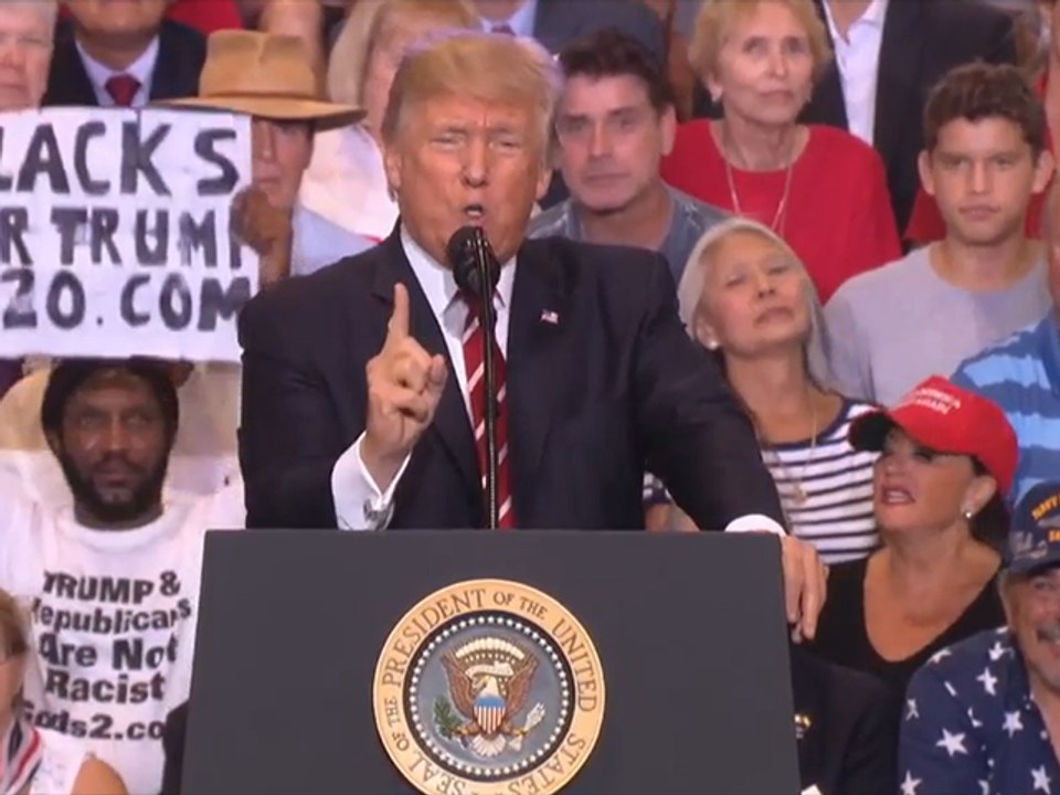 Trump on Flake: Nobody knows who the hell he is