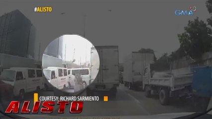 Alisto: 10-wheeler truck, inararo ang mga sasakyan sa flyover!