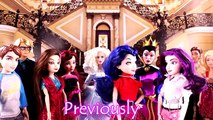 Descendants Mal VS Evie! With Wicked World Ben, Frozen Elsa, Hans, Maleficent & Evil Queen