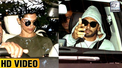 Deepika Padukone And Ranveer Singh's ROMANTIC Movie Date