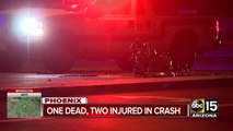 FD: 1 dead, 2 hospitalized after crash in north Phoenix