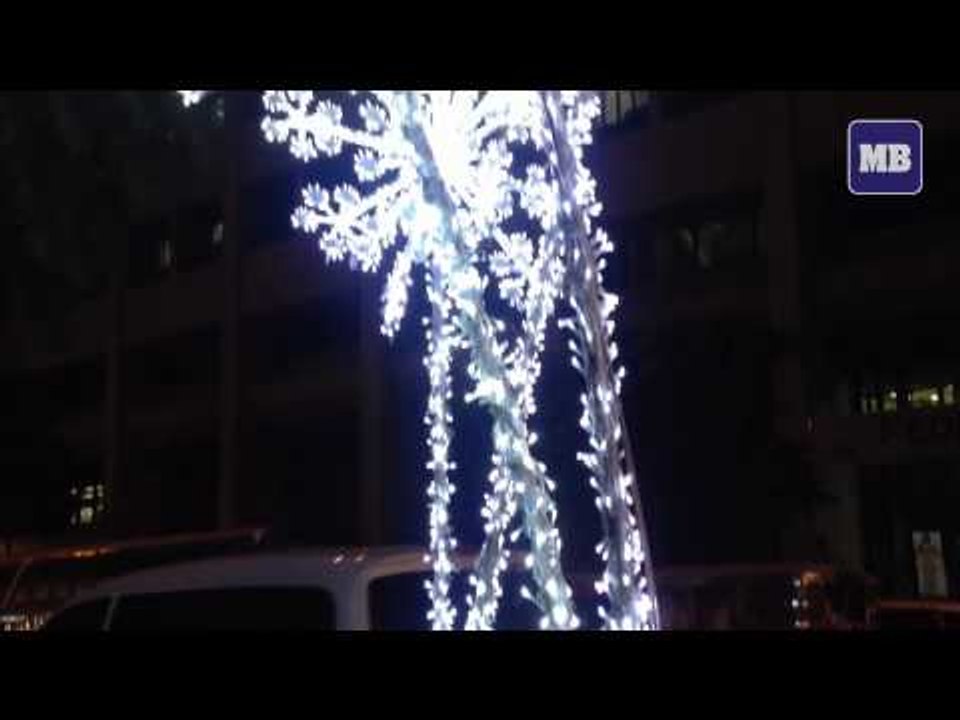 Dazzling Christmas displays lighten up Ayala Avenue