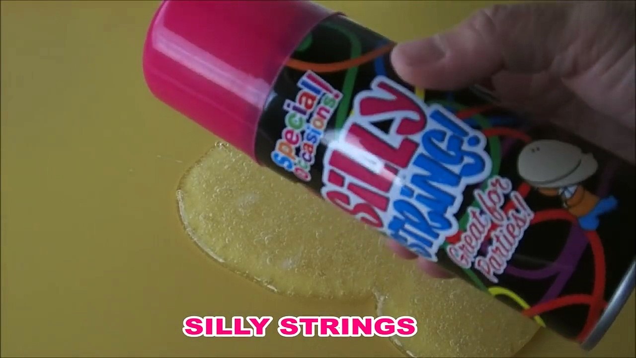 How To Make Silly String Slime without Liquid Starch or Laundry Detergent by Bum Bum Sur