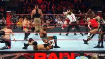 Braun Strowman vs All - Battle Royal Match - WWE Raw full hd