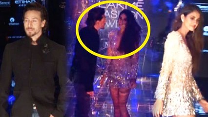 Tiger Shroff SAVES Disha Patani From WARDROBE MALFUCNTION At LFW 2017