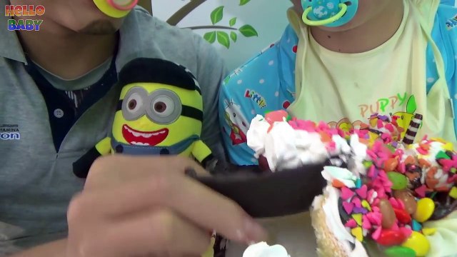 Bad Baby Easter Egg Candy Cake Challenge Victoria Annabelle Freak Daddy Messy Taste Test 2