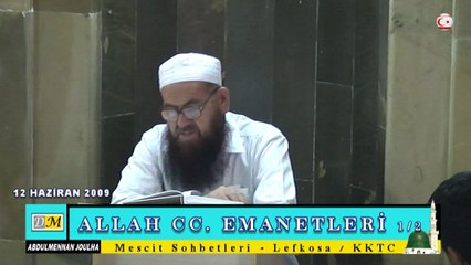 ALLAH'IN EMANETLERİ... 1/2 (dm)