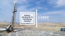 Soilmec SR-60 & SR-75 Soil Mixing, İstanbul / 23.08.2017 / Erke Group