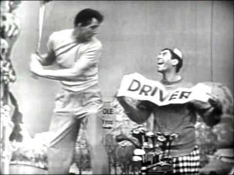DEAN MARTIN & JERRY LEWIS - 1950 - Standup Comedy - The Golf Caddy
