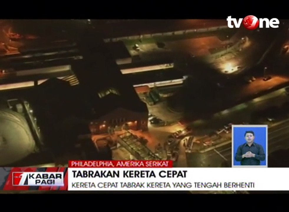 Kereta Cepat Tabrak Kereta Kosong, 42 Orang Terluka